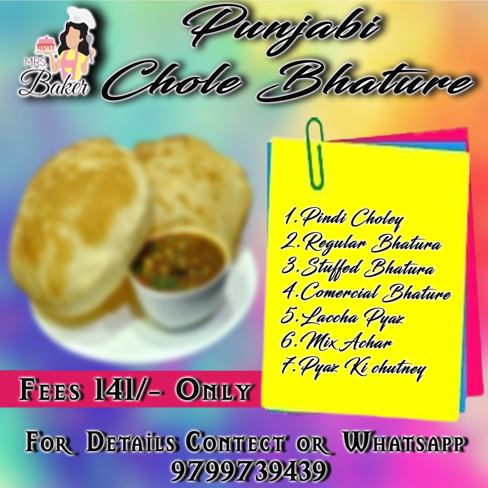 Chole Bhature Workshop