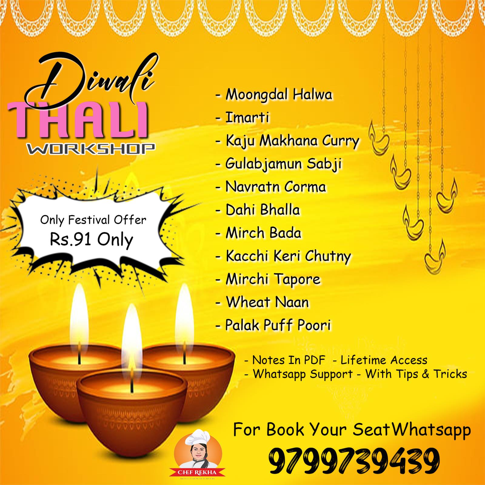 Diwali Thali Workshop