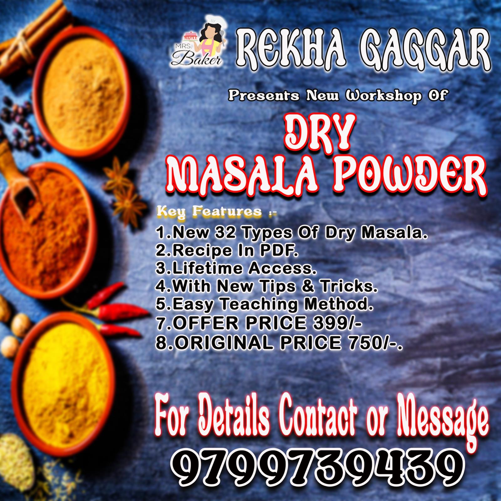 Dry Masala Powder Workshop