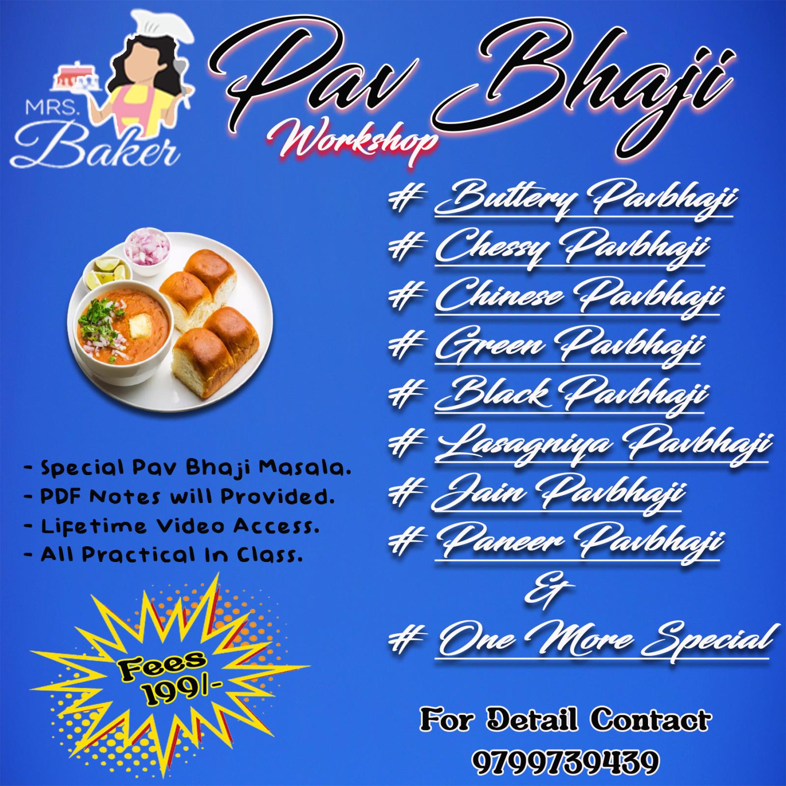 Pav Bhaji Workshop