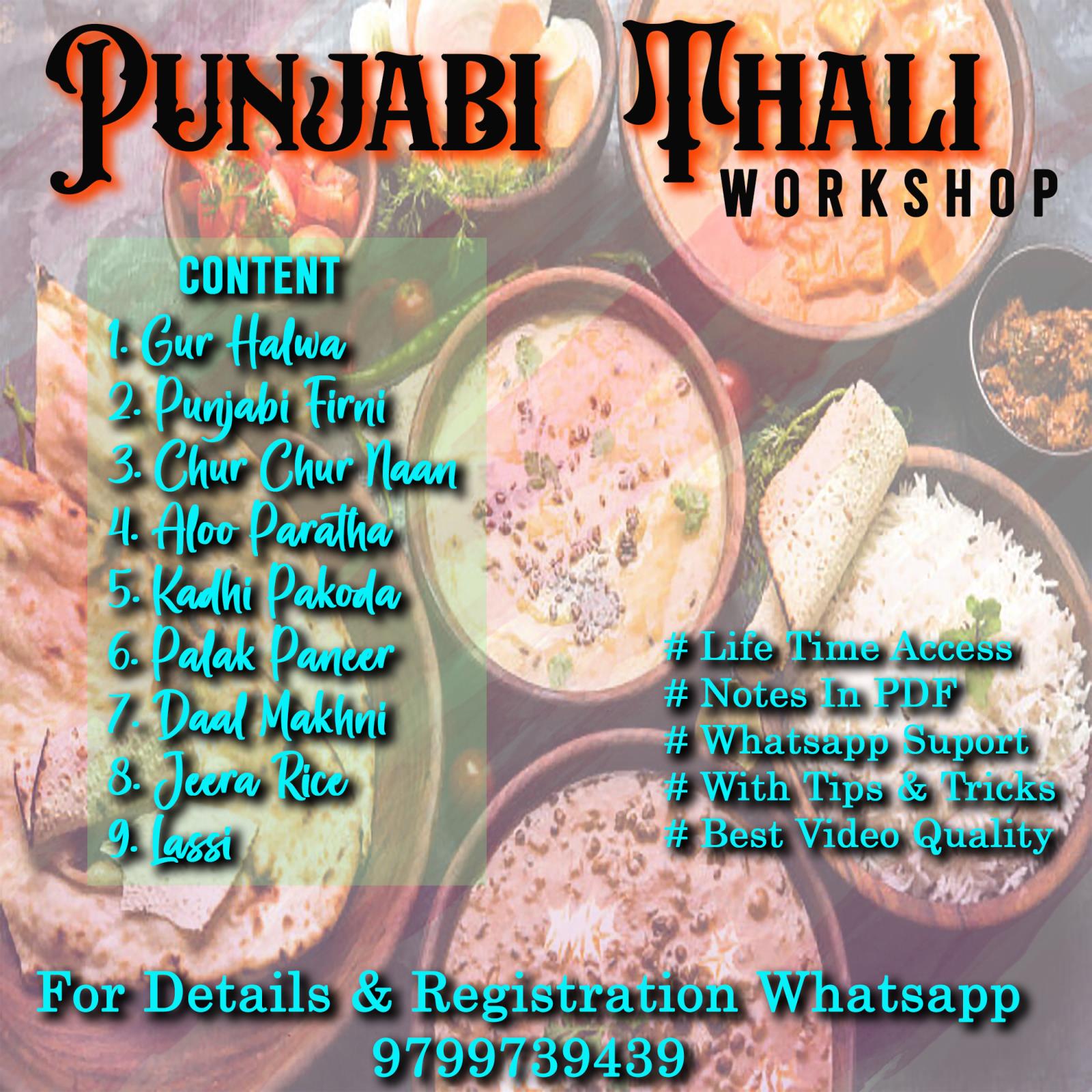 Punjabi Thali Workshop