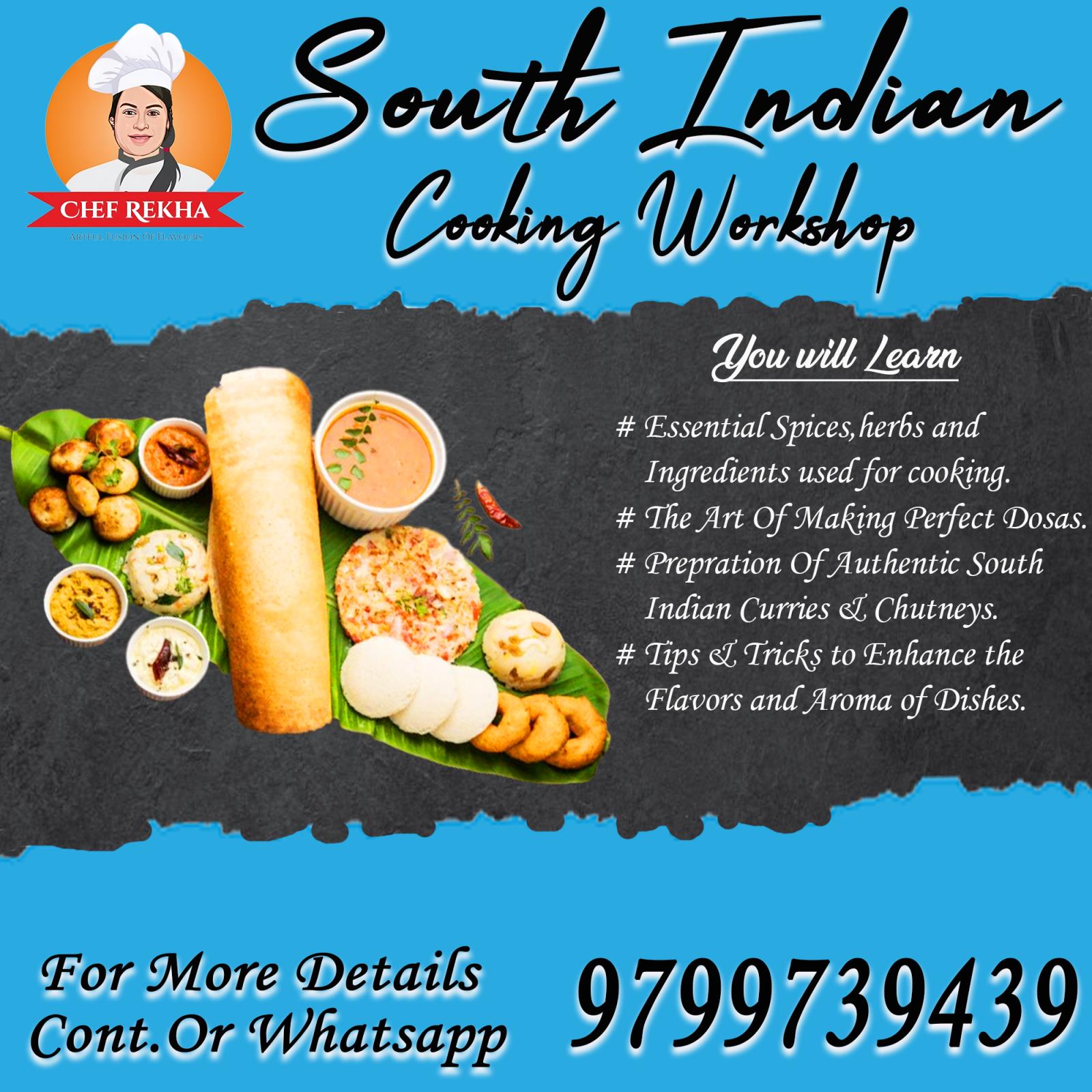 South Indian Snacks Workshop