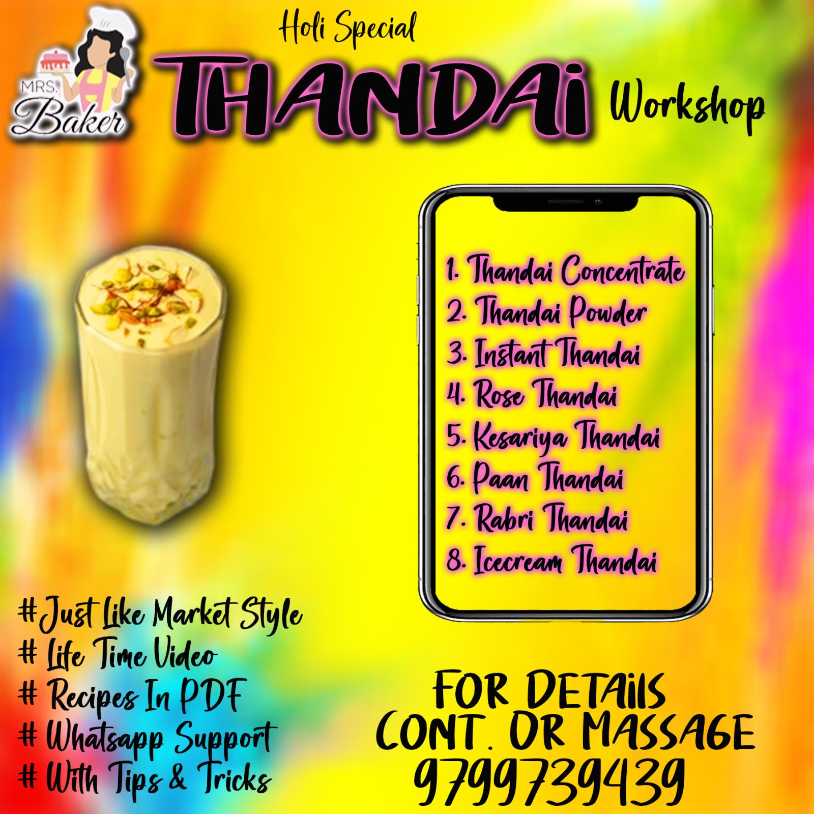 Thandai Workshop